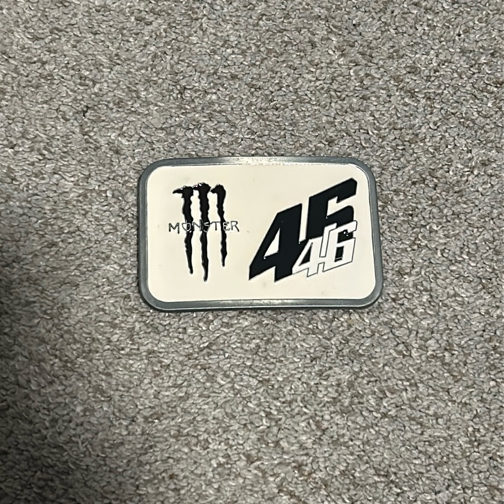 Monster Energy belt buckle